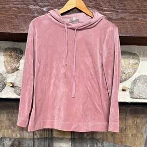 LOFT velour hoodie